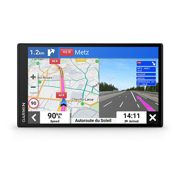 Garmin DriveSmart 76 – Navigationsgerät, 7" Multitouch-Display, 1024×600, 32 GB, Schwarz