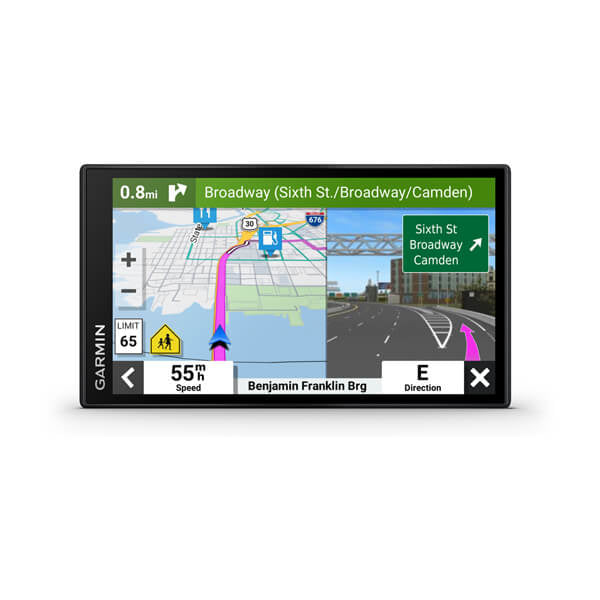 Garmin DriveSmart 66 EU – Navigationsgerät, 6" Multitouch-Display, 1280 × 720, 32 GB, Schwarz