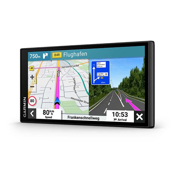 Garmin DriveSmart 66 EU MT-S – Navigationsgerät, 6" Multitouch, 1280×720, 32 GB, microSD, Akku 1 h, Schwarz