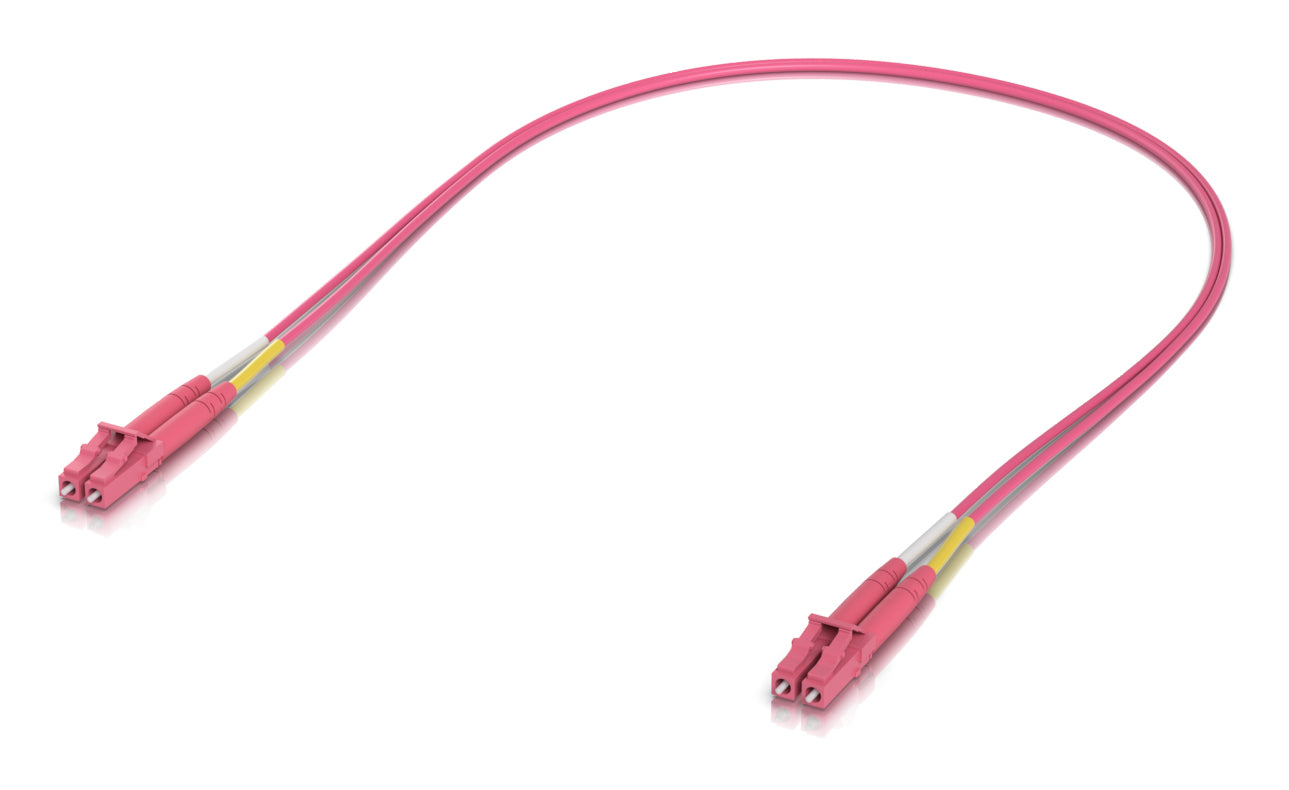 Ubiquiti LWL-Patchkabel – LC–LC, OM4 Multi-Mode, 0,5 m, 50er Pack