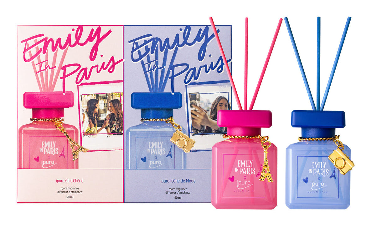 ipuro ESSENTIALS Emily in Paris – Duftstäbchen, Lavendel, 100 ml