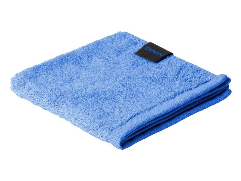 Mimo Seiftuch Sea – 30 × 30 cm, Ozeanblau, 65% Baumwolle/35% recyceltes Polyester, 500 g/m²