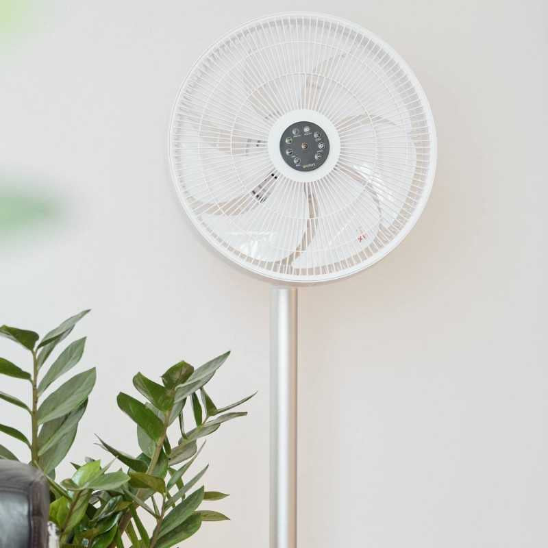 Ecofort Standventilator ecoQ SilentAir Grande – 13 Stufen, oszillierend, Timer, Fernbedienung, 28 W, 58 dB(A)