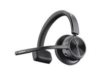 Poly Voyager 4310 – Mono Headset – USB‑A, Bluetooth 5.1 – für Microsoft Teams – schwarz – bis 24 h