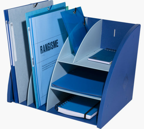 Exacompta Organizer Bee Blue – für ISO-A-Formate A5, A6 – 356 × 282 × 282 mm
