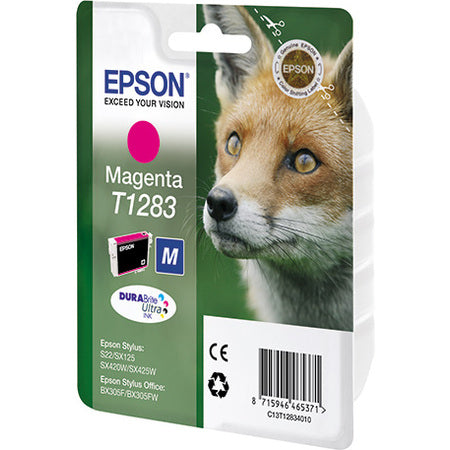 Epson T1283 Magenta Tintenpatrone (Original) – für Stylus S22, SX125, SX425W