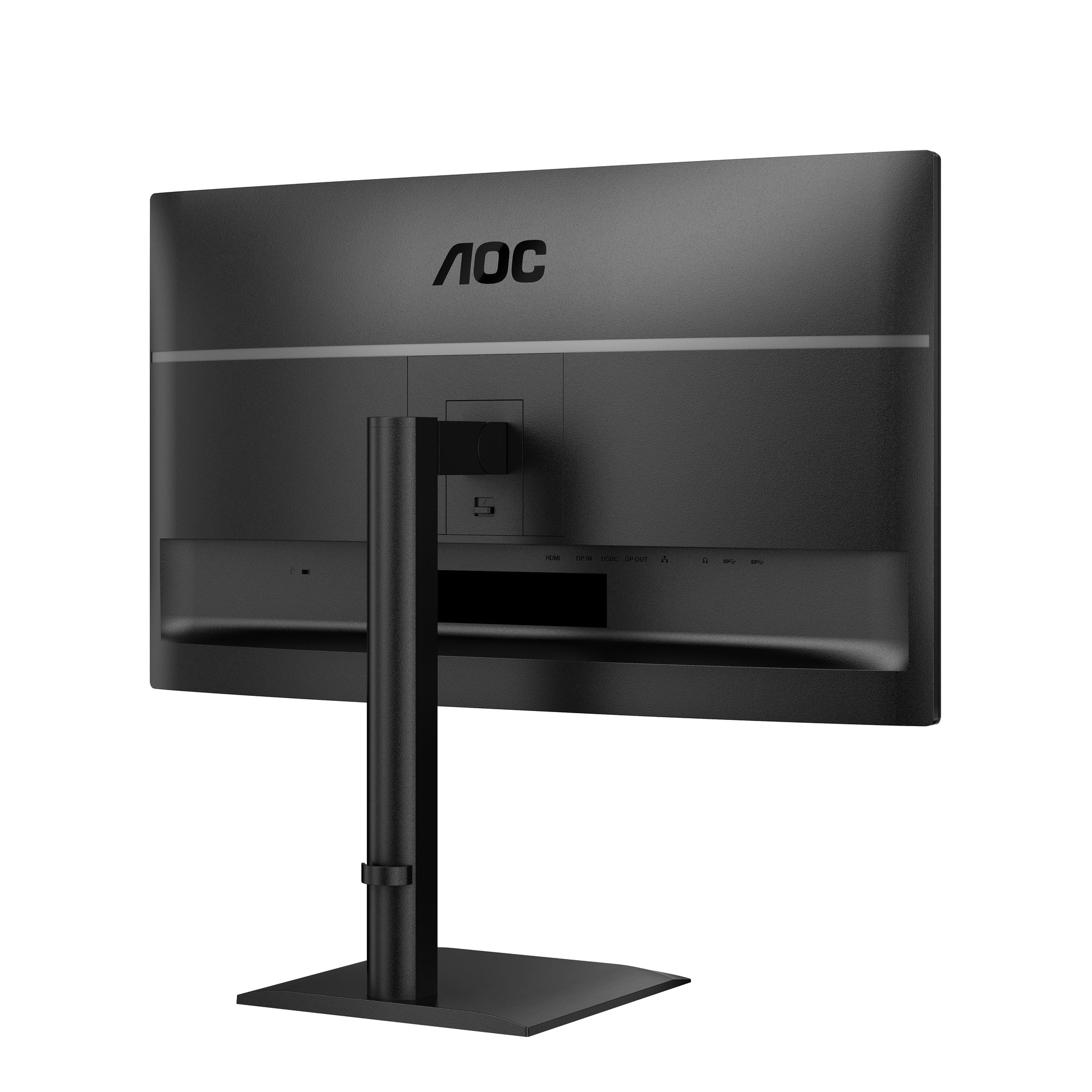 AOC 27E4CV – Monitor, 27", IPS, 120 Hz, 300 cd/m², USB-Hub, Lautsprecher, Adaptive Sync, Schwarz