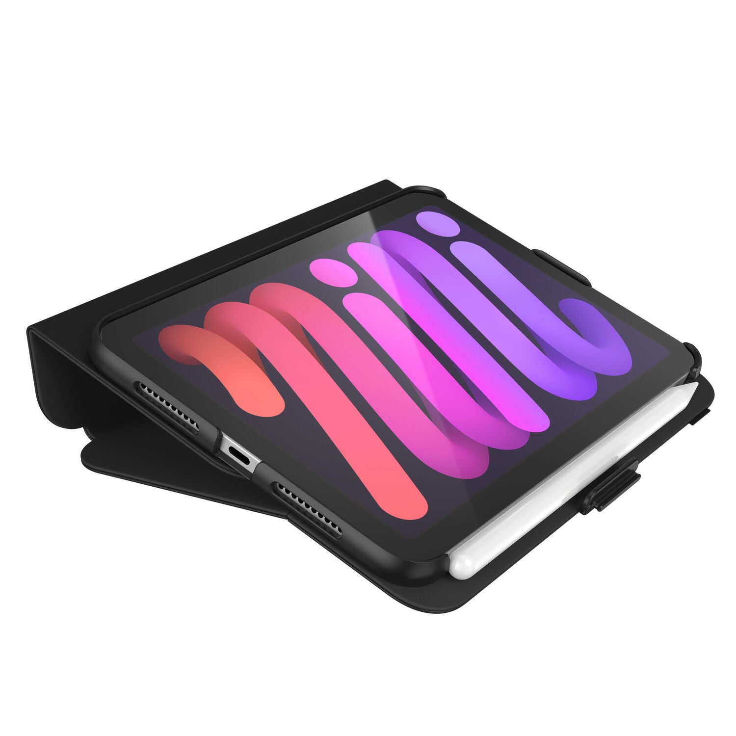 Speck Balance Folio Tablet-Hülle für iPad mini 8,3" (6. Gen.) – Schwarz