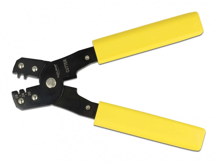 DeLOCK Crimpzange – AWG 20–28, Länge 170 mm – für Crimpkontakte