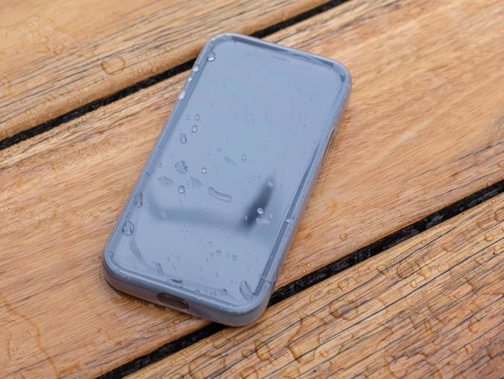 Quad Lock Poncho Backcover – für Apple iPhone 13, TPU, transparent, wasserfest