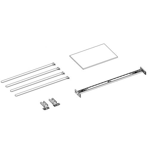 DELL 770-BDNX – Rackschienen-Kit – für PowerEdge R450, R470, R650 und andere, Silber