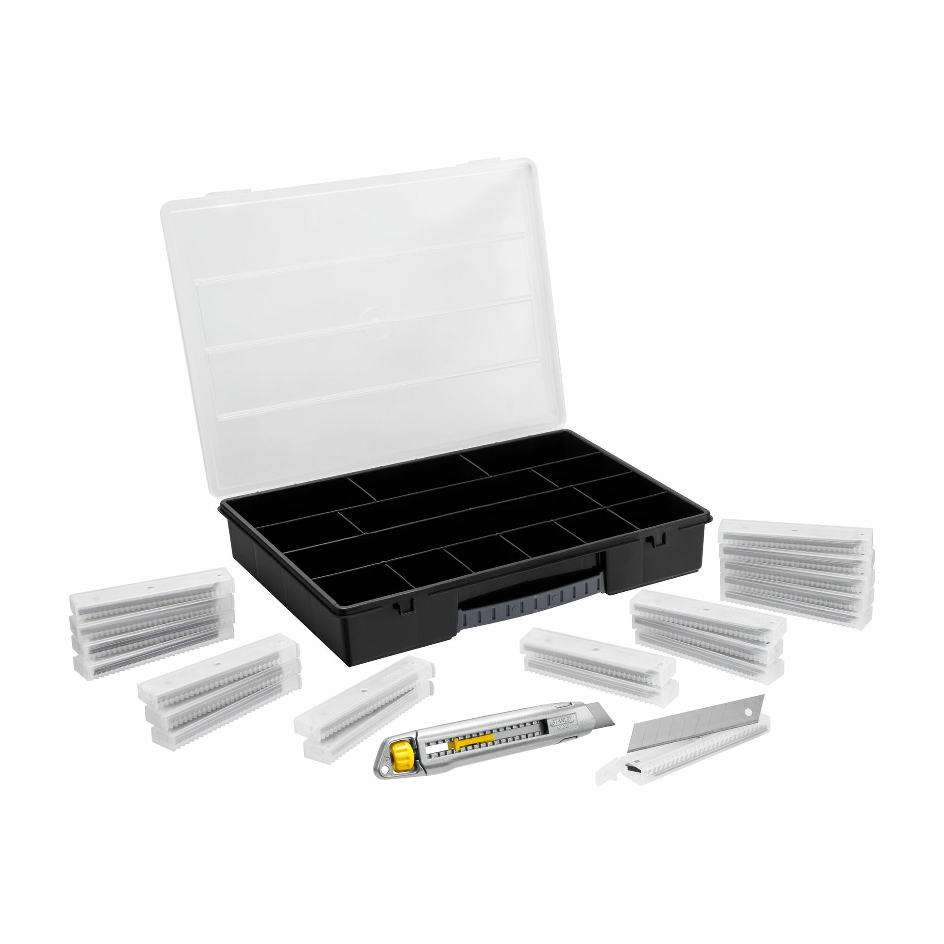 Stanley Cutter STHT10019-9 – 18 mm, grau, inkl. 200 Klingen