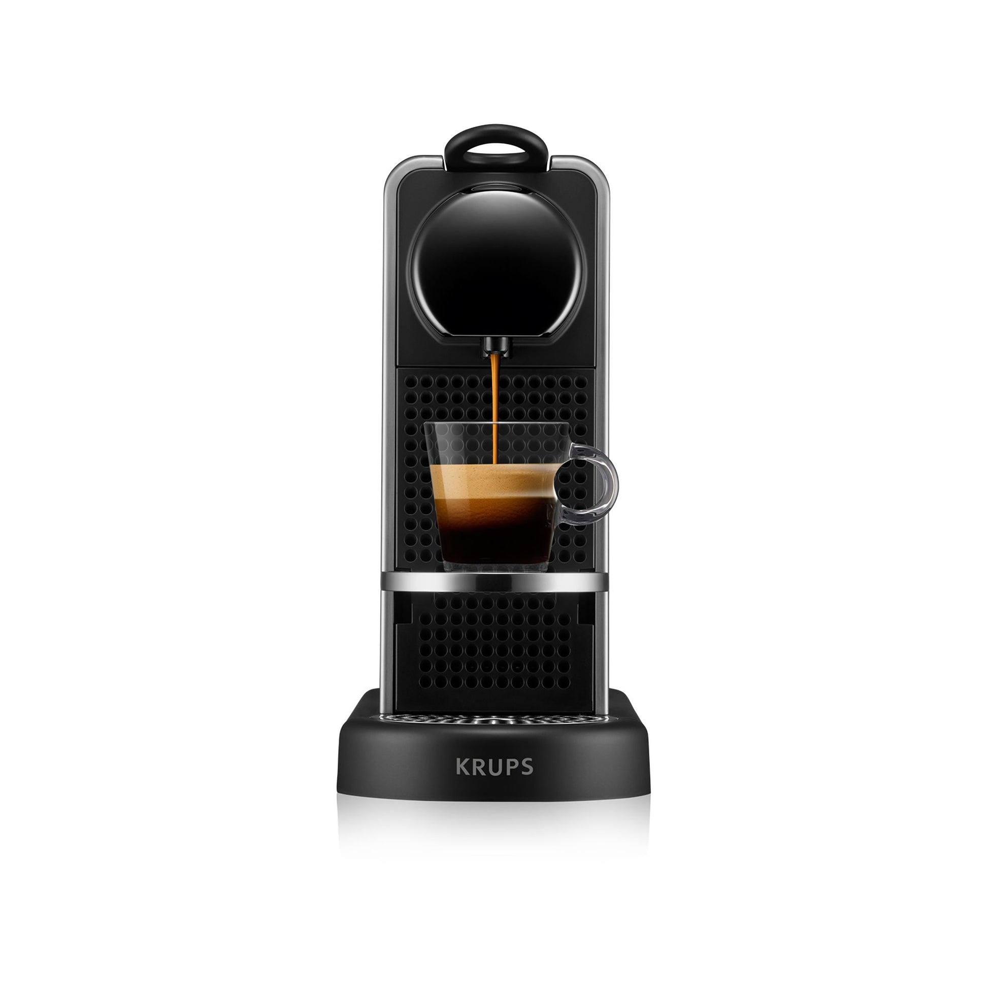 Krups CitiZ Kapselmaschine – für Nespresso-Kapseln, 19 bar, 1 l, Schwarz