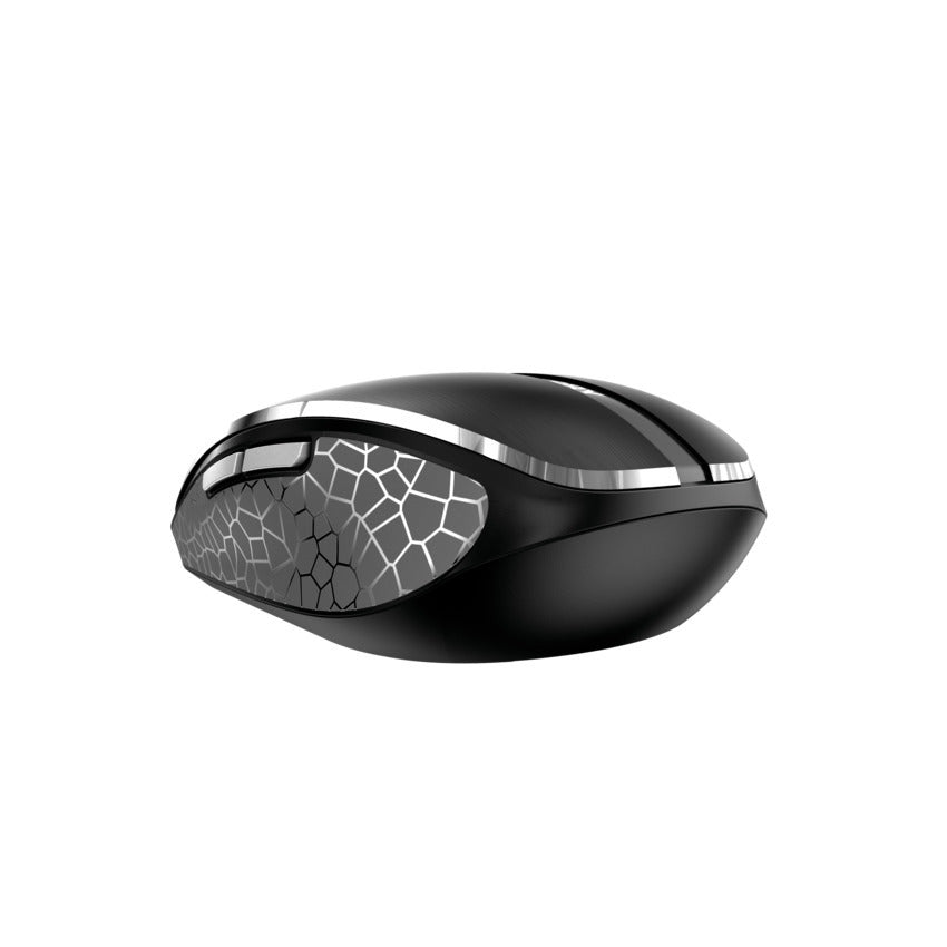 CHERRY MW 8C ADVANCED Maus – kabellos, USB-C, 3'000 dpi, 6 Tasten, beidhändig, wiederaufladbar, schwarz/grau