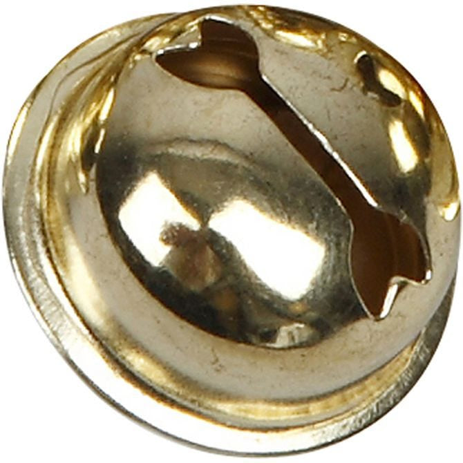 Creativ Company Glöckchen, Ø 13 mm, Metall, Gold, 220 Stk