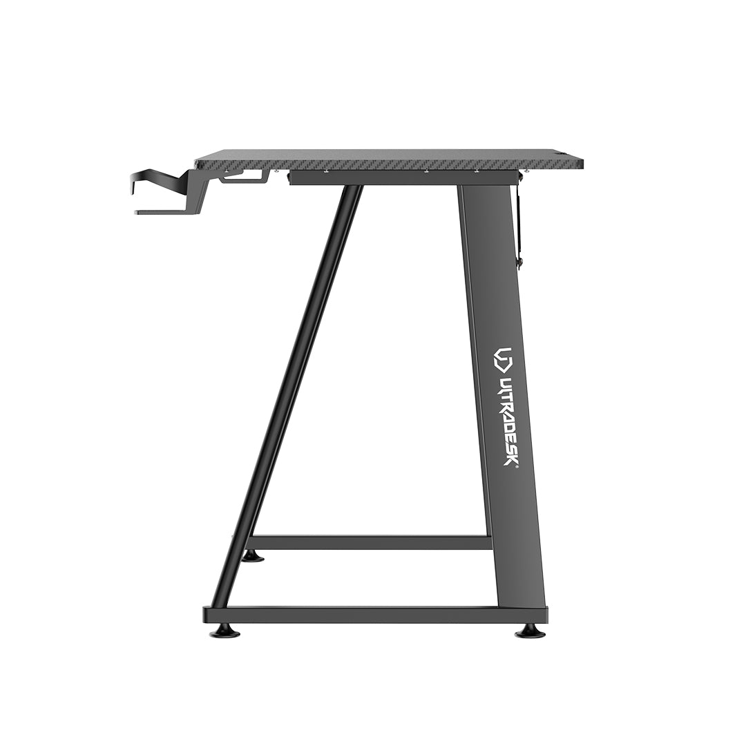 Ultradesk Enter V2 – Rollbarer Computertisch, 1'000×600×750 mm, bis 70 kg, schwarz