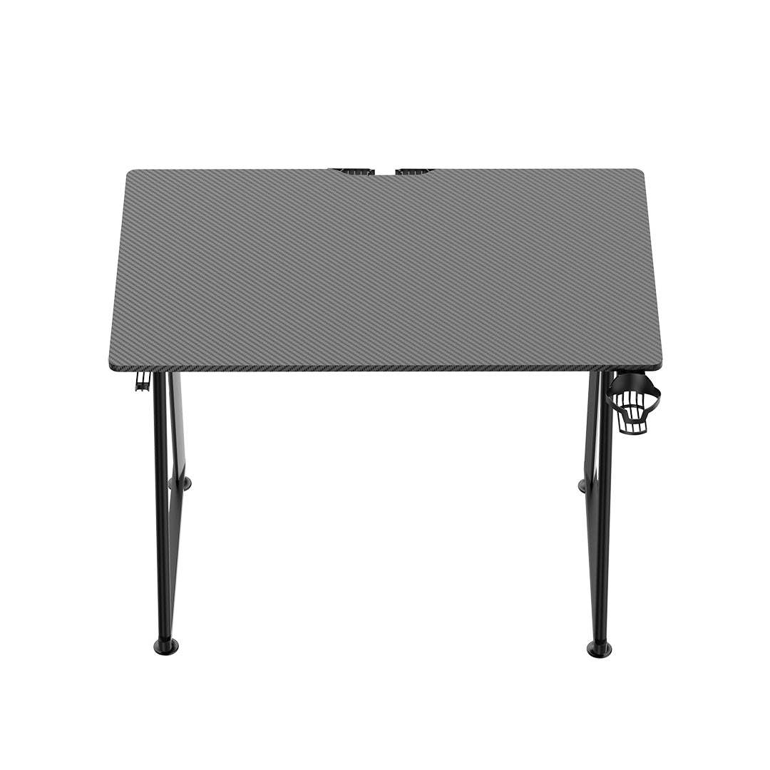 Ultradesk Enter V2 – Rollbarer Computertisch, 1'000×600×750 mm, bis 70 kg, schwarz