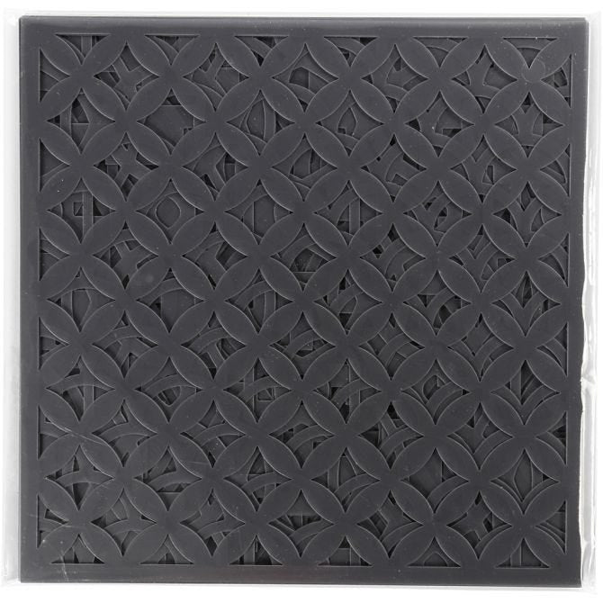 Creativ Company Schablone – Muster – 150 × 150 mm – Kunststoff – 10 Stück
