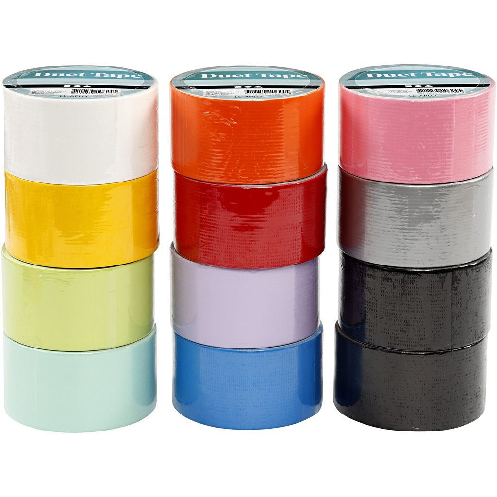 Creativ Company Gewebeband – 48 mm × 5 m, mehrfarbig
