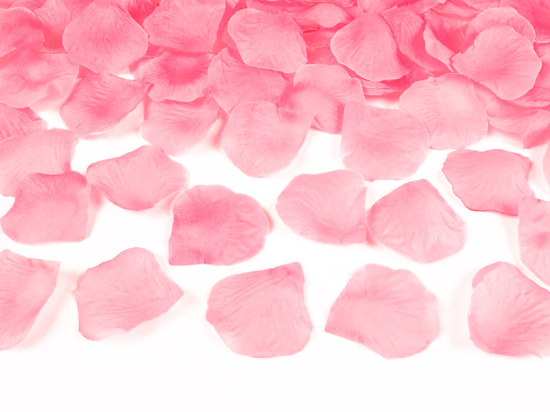 PartyDeco Dekoration Rosenblüten – Rosa – Stoff – 100 Stk