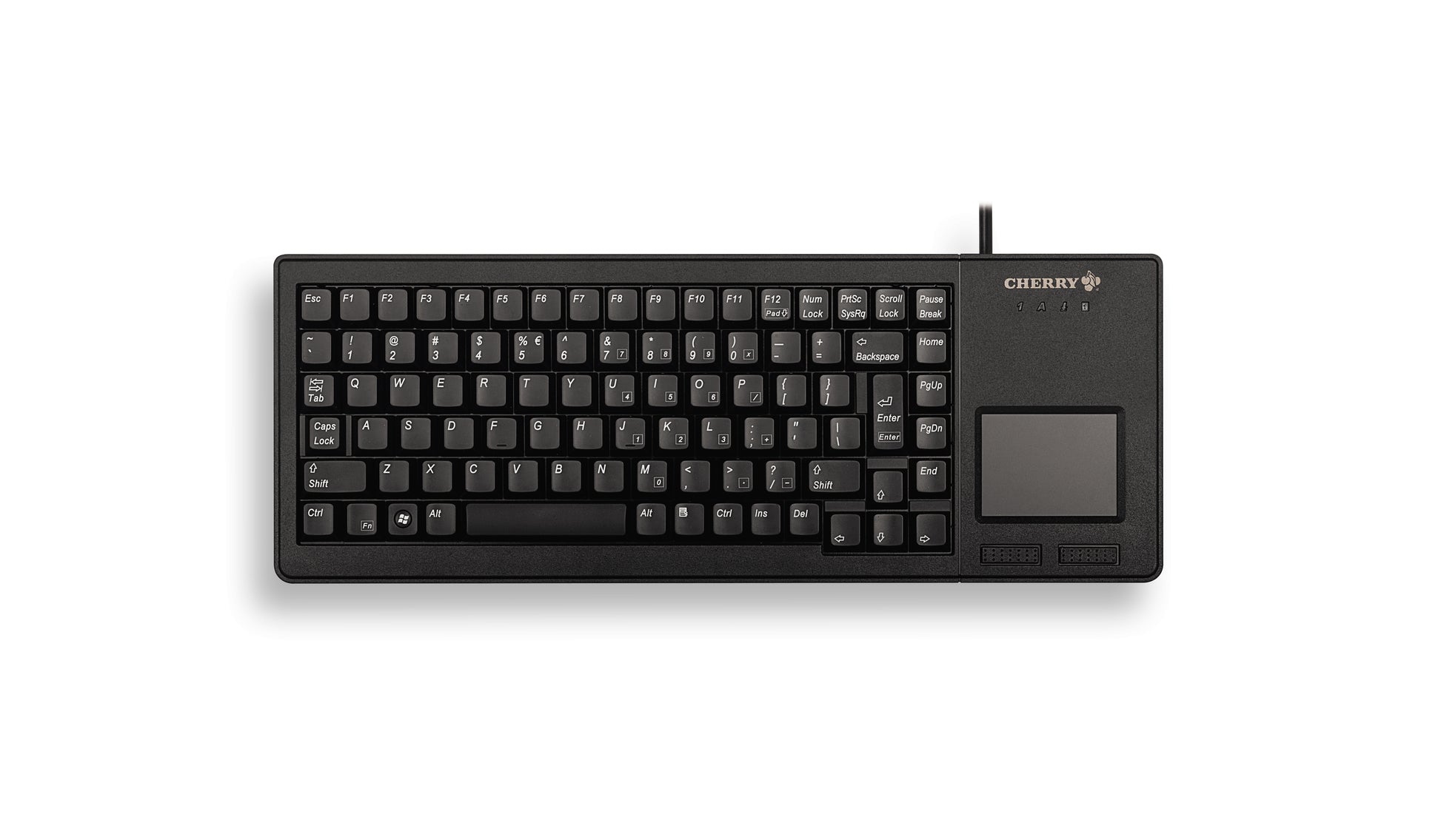 CHERRY XS Touchpad G84-5500 – Tastatur, kabelgebunden (USB), Nordisch, mechanisch – für Windows