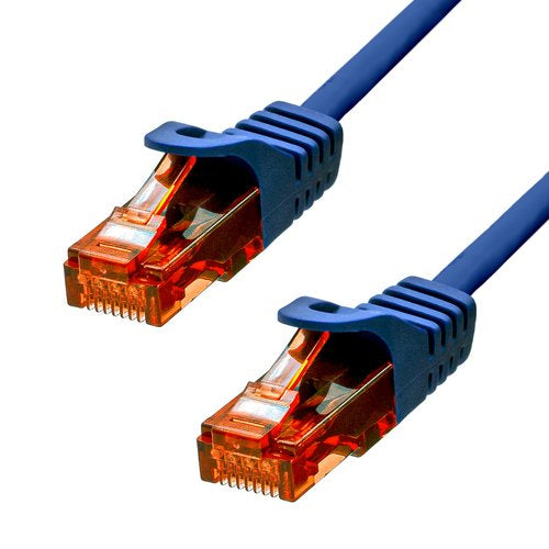 ProXtend Cat6 Patchkabel – U/UTP, 5 m, Blau, LSZH, RJ-45