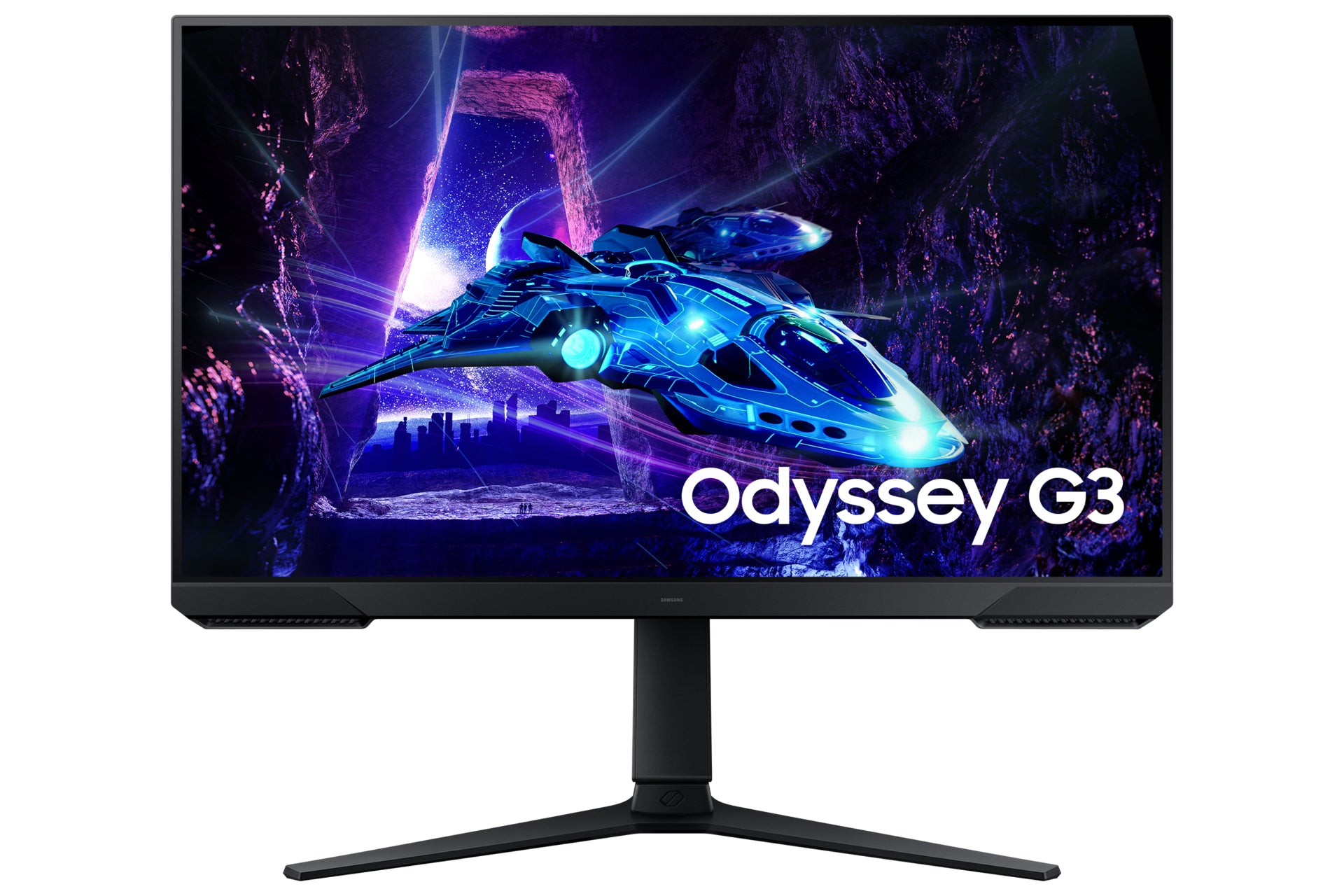 Samsung Monitor, 32", 1920 × 1080 (Full HD), LCD, Schwarz