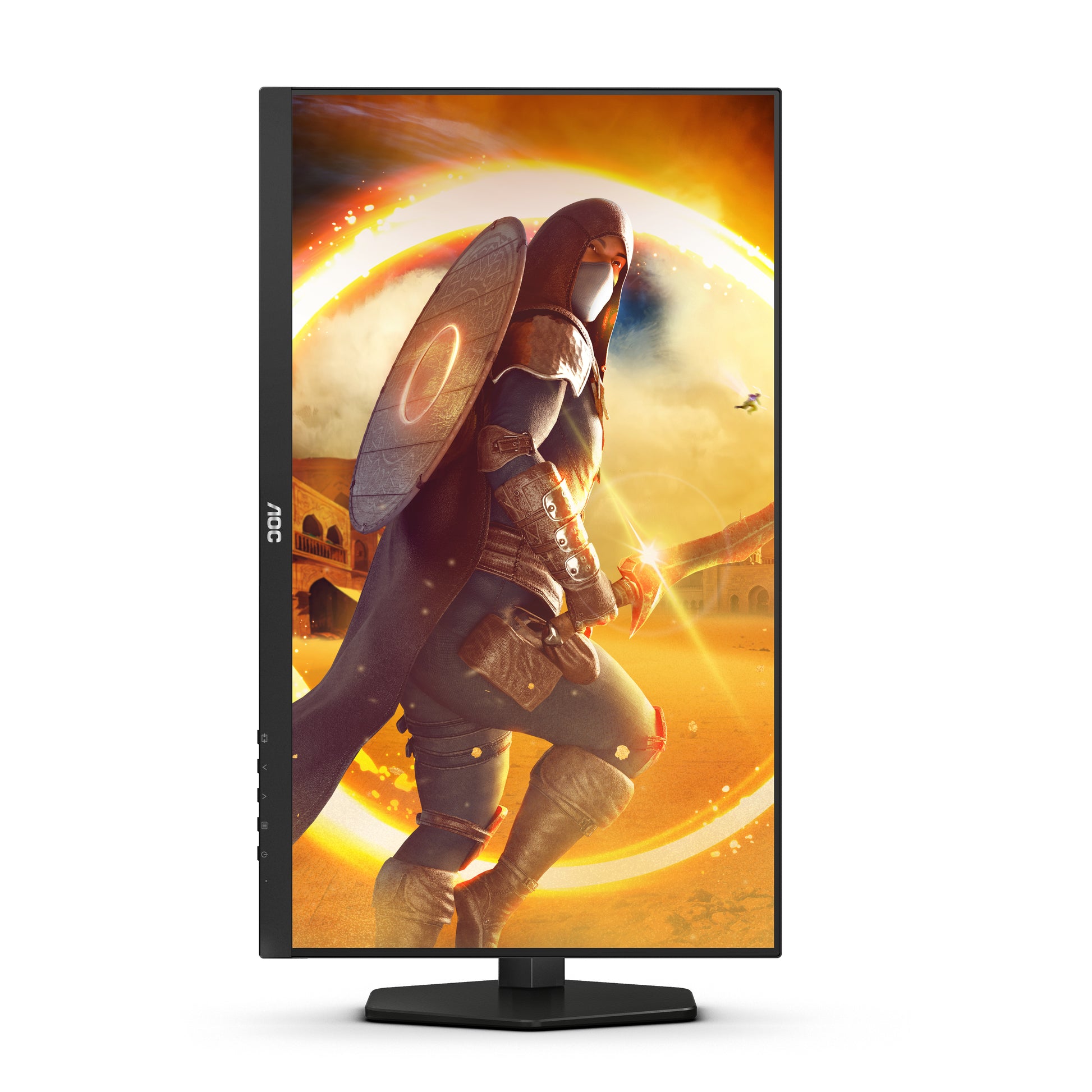 AOC 27G4X – Monitor, 27", 1920 × 1080 (Full HD), Fast IPS, 180 Hz, 300 cd/m², G-SYNC, VESA 100 × 100, Schwarz