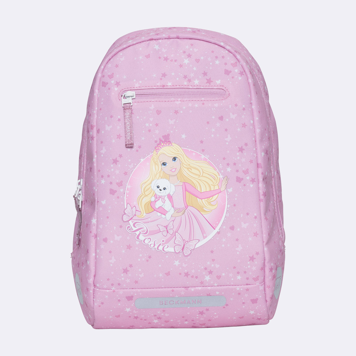 Beckmann Schulrucksack Active Air Flx – 6-teilig – Rosie – 26,0 × 39,0 × 22,0 cm