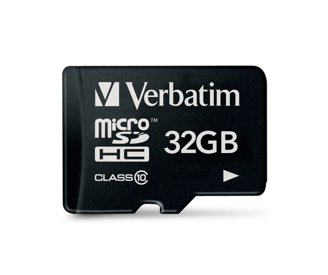 Verbatim microSDHC 32 GB – Klasse 10, 10/10 MB/s, ohne Adapter