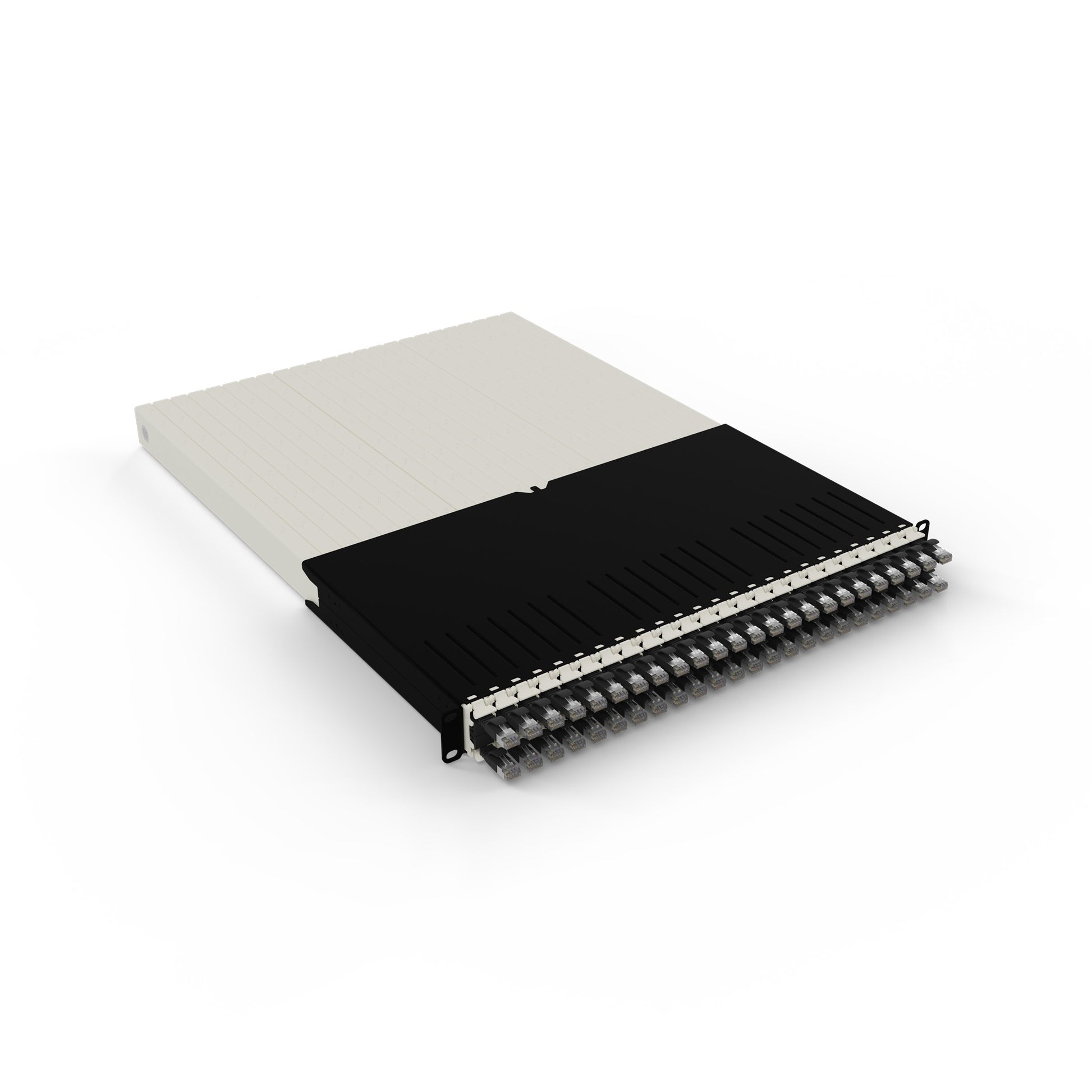Patchbox Netzwerkkabel – Schwarz, geschirmt