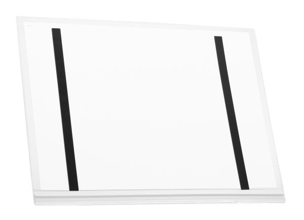 Durable Magnetleiste – 297 × 420 mm, transparent, wiederverwendbar, für A3