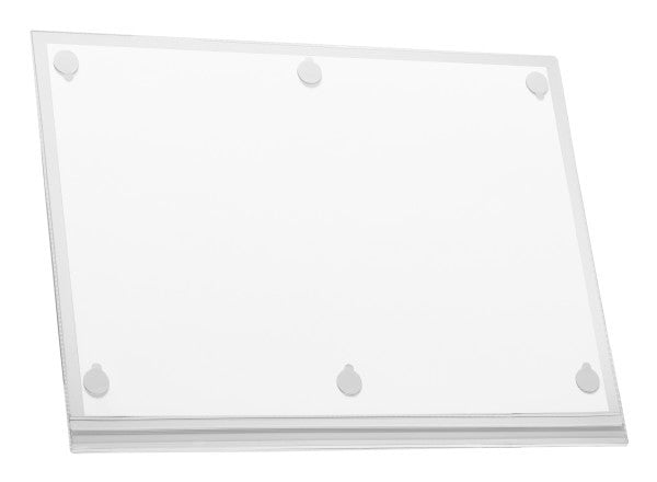 Durable Plakattasche – 297 × 420 mm, transparent, Kunststoff, selbstklebend, wiederablösbar