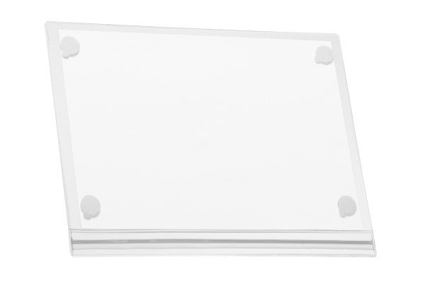 Durable Plakattasche – 210 × 297 mm, transparent, Kunststoff, selbstklebend, wiederablösbar