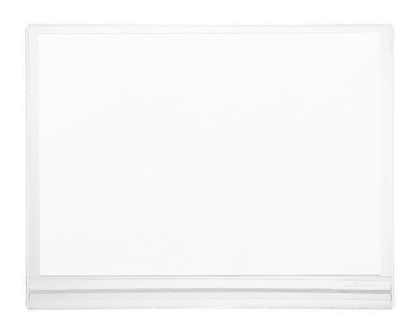 Durable Plakattasche – 210 × 297 mm, transparent, Kunststoff, selbstklebend, wiederablösbar