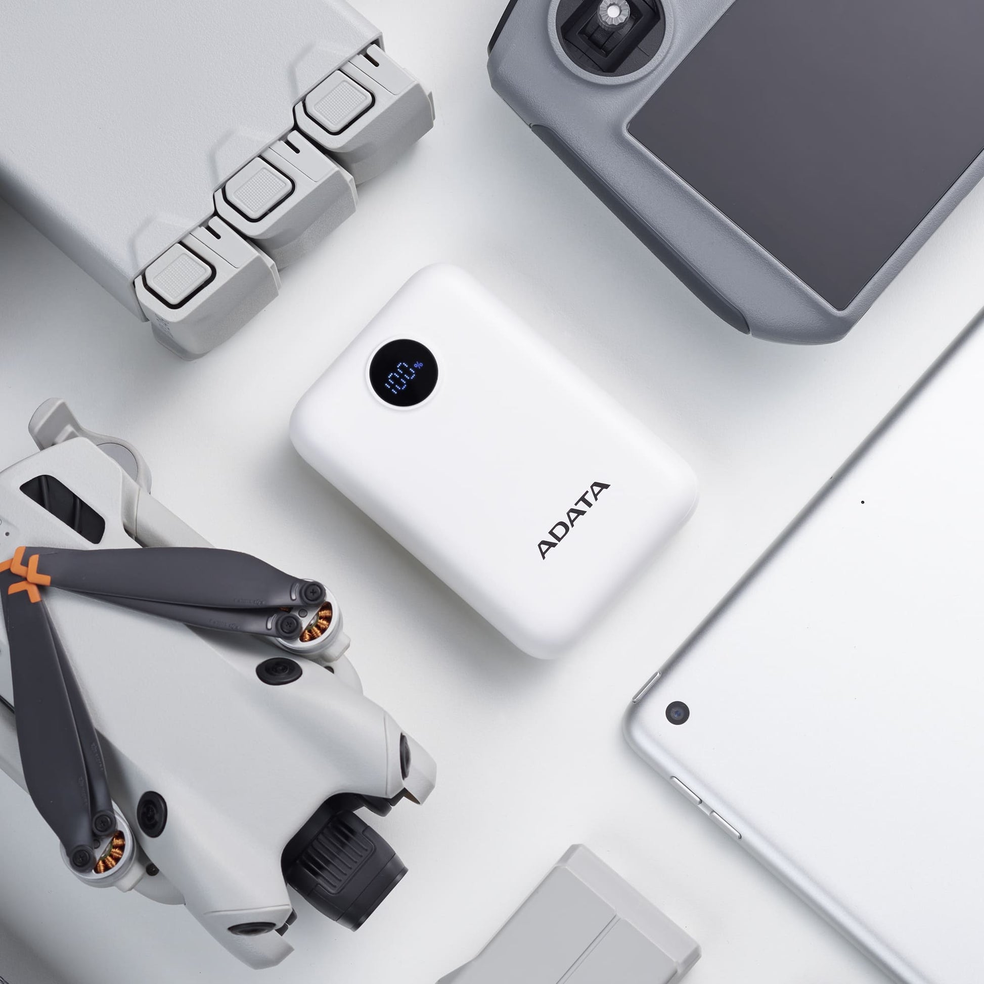 ADATA Powerbank – 10'000 mAh, Hellblau