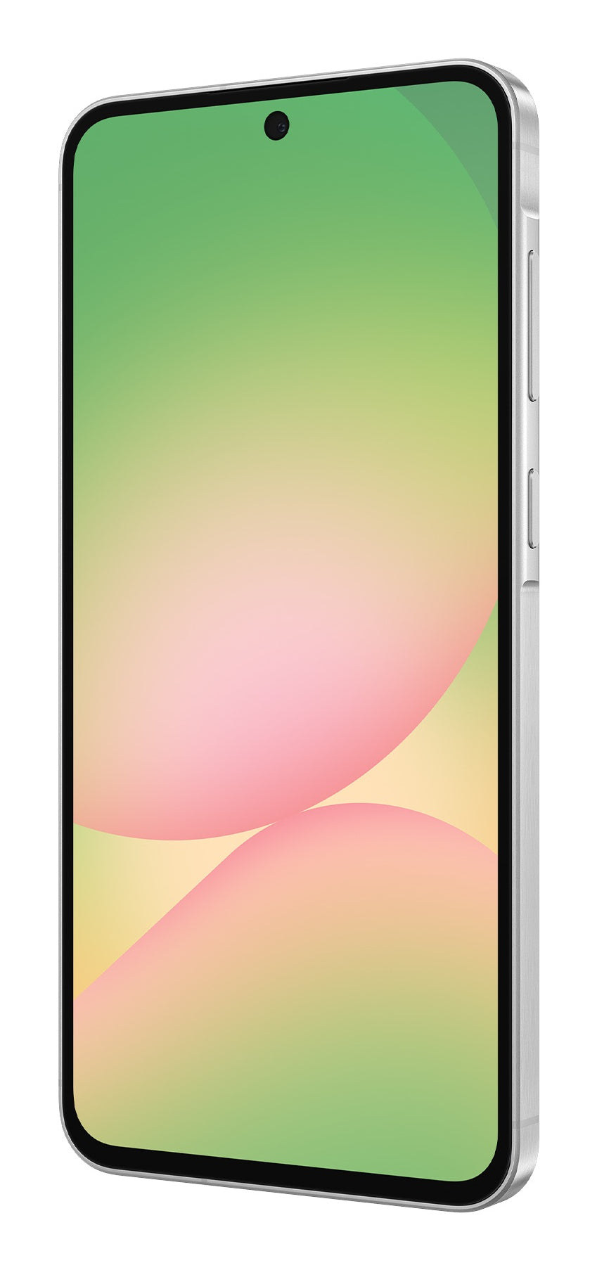 Samsung Galaxy A56 – Hellgrau, 6,7", 1080 × 2340, Android 15, 256 GB, 8 GB, Dual-SIM, 5G, IP67, NFC