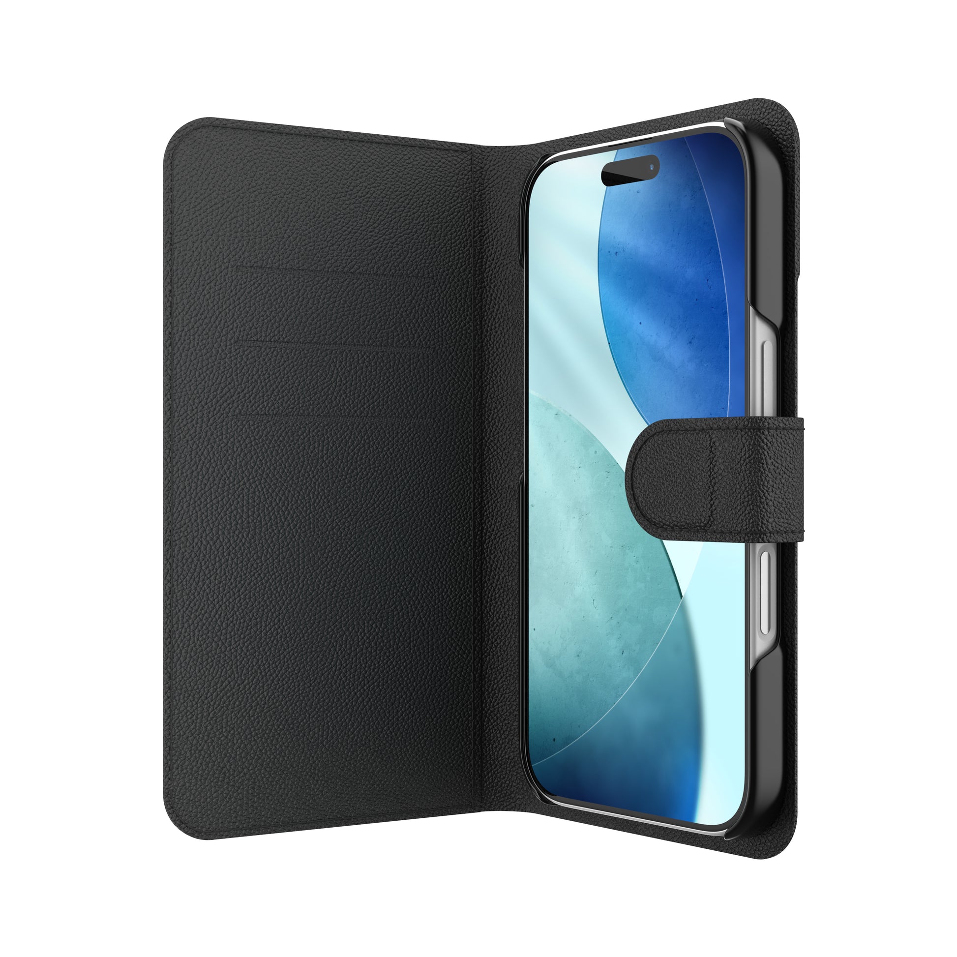 ZAGG Folio – für Apple iPhone 17, mit Ständer, mit Kartenfach, PU, schwarz