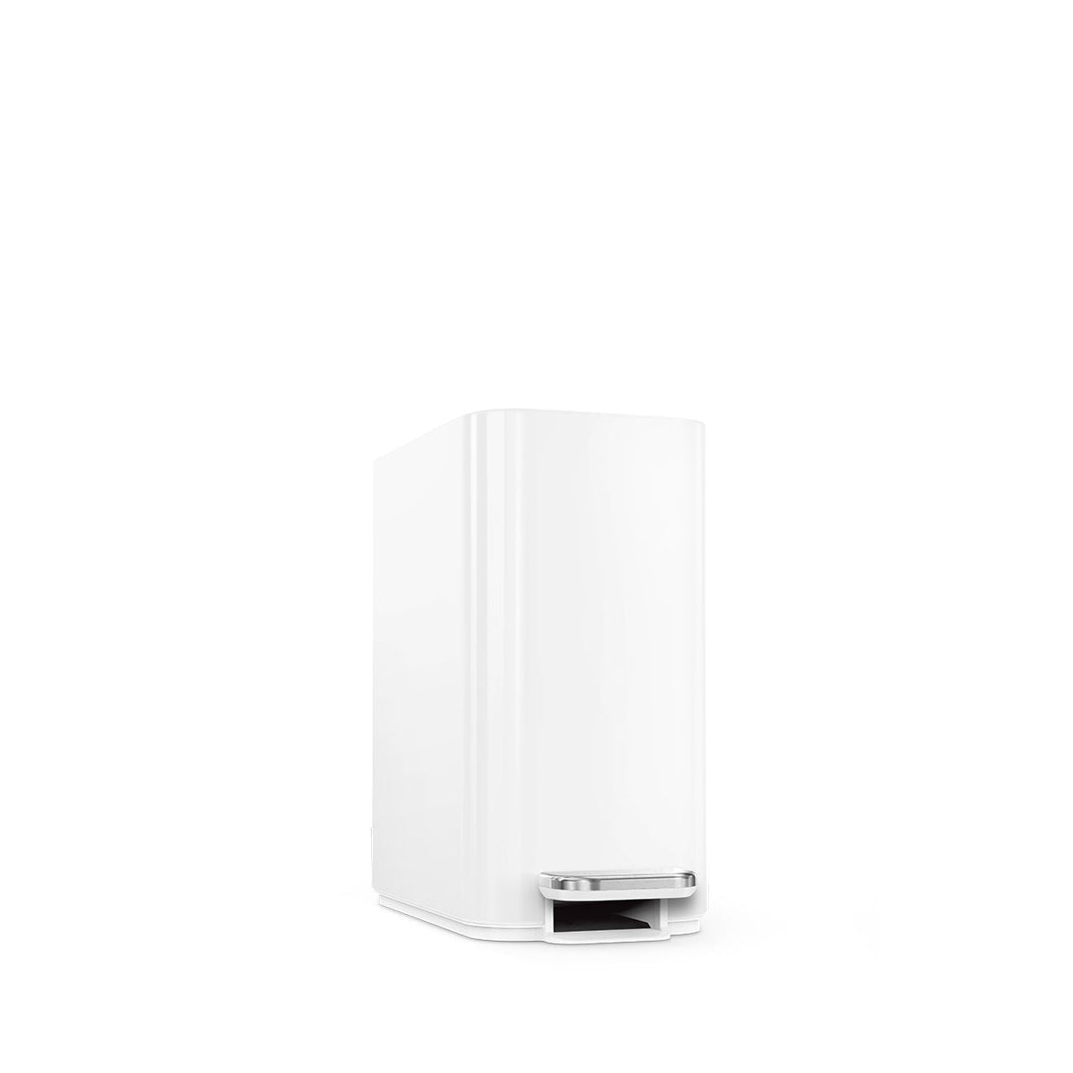 simplehuman Papierkorb – 5 l – Edelstahl – B × H × T 157 × 310 × 320 mm