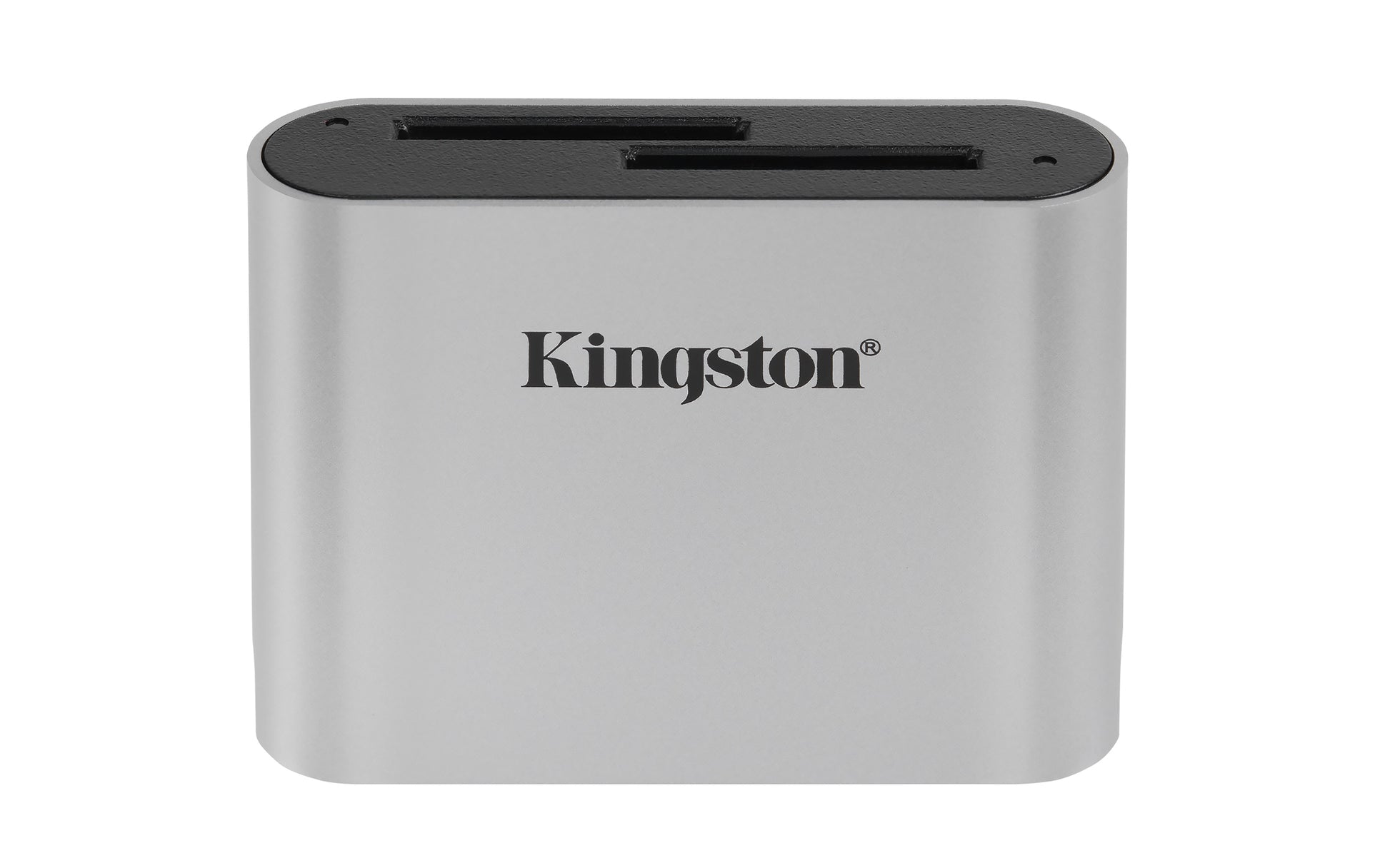 Kingston Technology Kingston – USB-Kartenleser USB-C – SD/SDHC/SDXC – USB 3.2 Gen 1 (5 Gbit/s) – Schwarz/Silber – für Windows, Mac