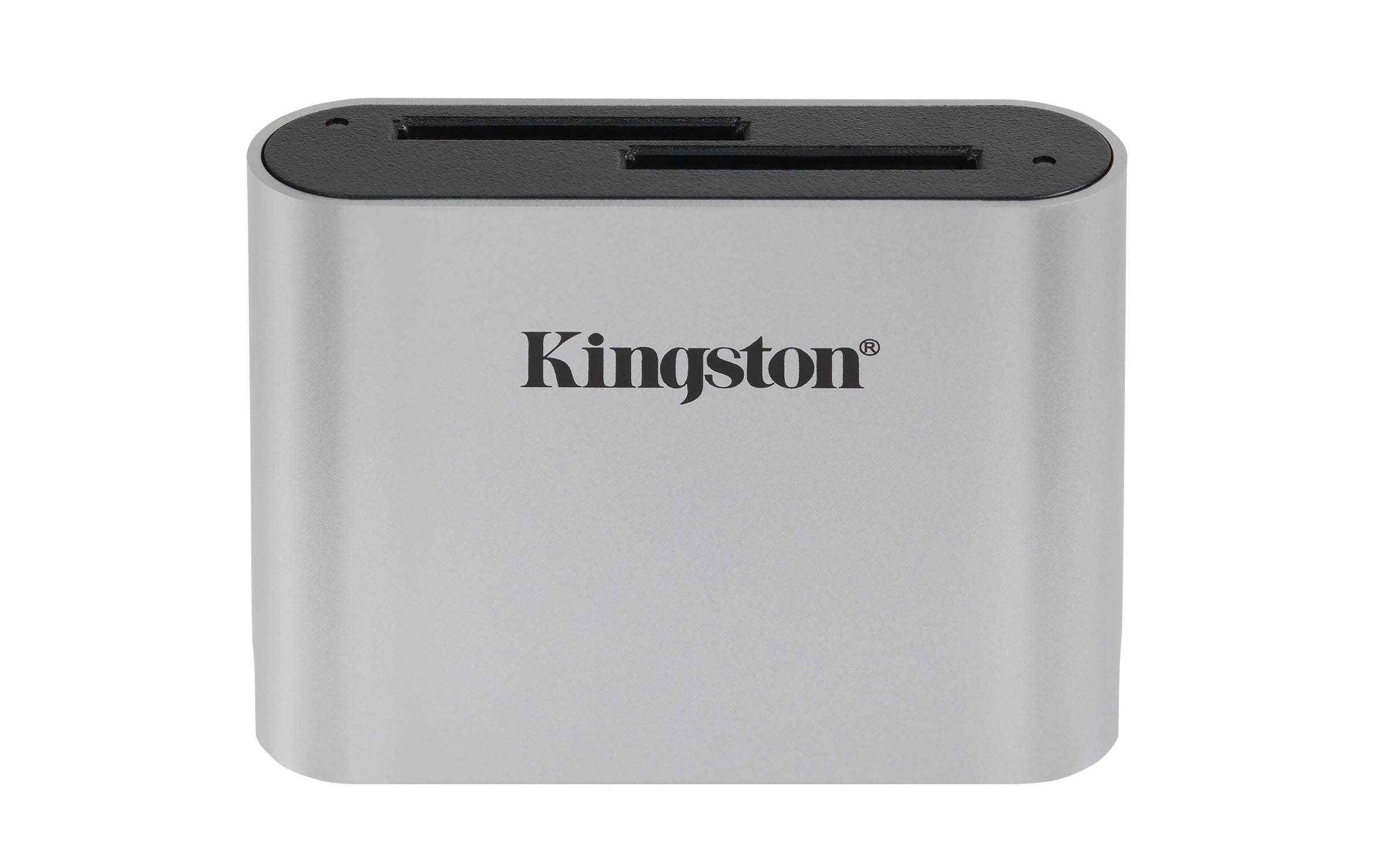 Kingston Technology Kingston – USB-Kartenleser USB-C – SD/SDHC/SDXC – USB 3.2 Gen 1 (5 Gbit/s) – Schwarz/Silber – für Windows, Mac