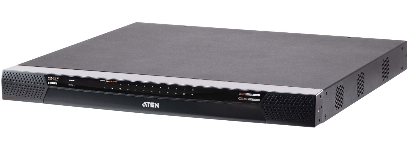ATEN KN2124VB – KVM-Switch, 24-Port, HDMI/VGA/USB, 1920 × 1200, KVM über IP, Virtual Media