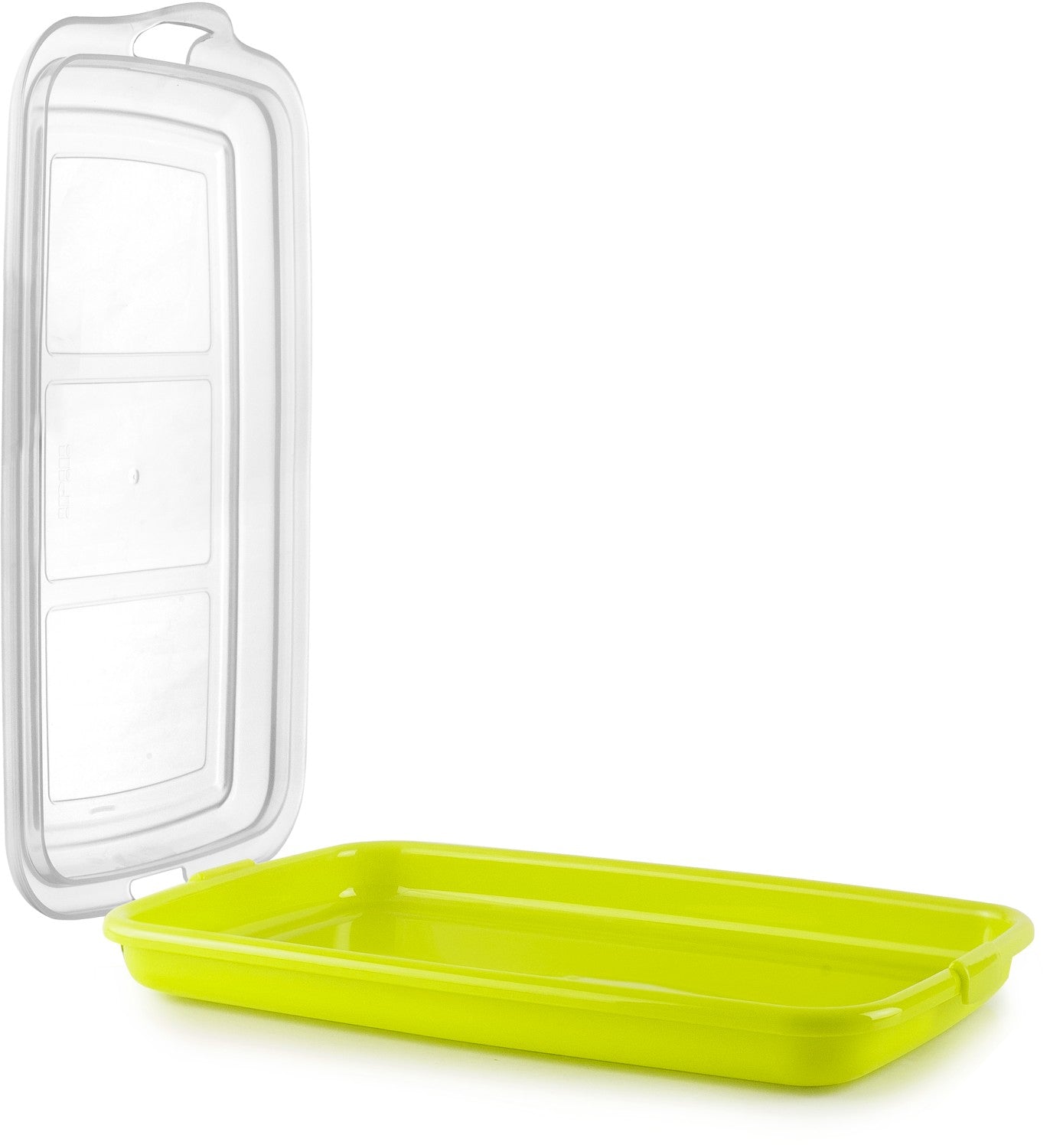 Ibili Vorratsdose, Kunststoff, transparent/grün, für Wurstwaren