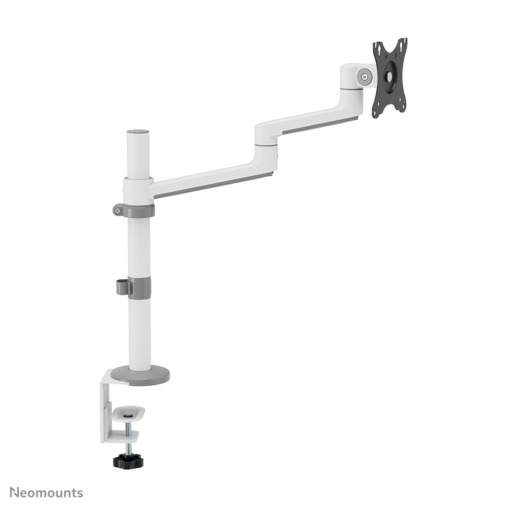 Neomounts DS60-425WH1 – Monitorarm, 1, Tischklemme, bis 27", VESA 75 × 75/100 × 100 mm, 8 kg, weiss