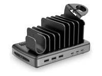 Lindy Ladestation – 160 W, 6× USB