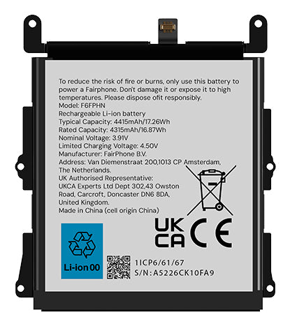 Fairphone Ersatzakku – für Fairphone 6