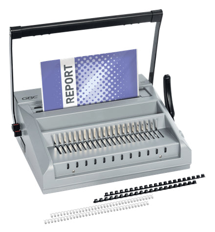 GBC MultiBind MB20 Bindegerät – Plastik- und Drahtbindung, für 21-Loch und 34-Loch, A3, bis 20 Blatt