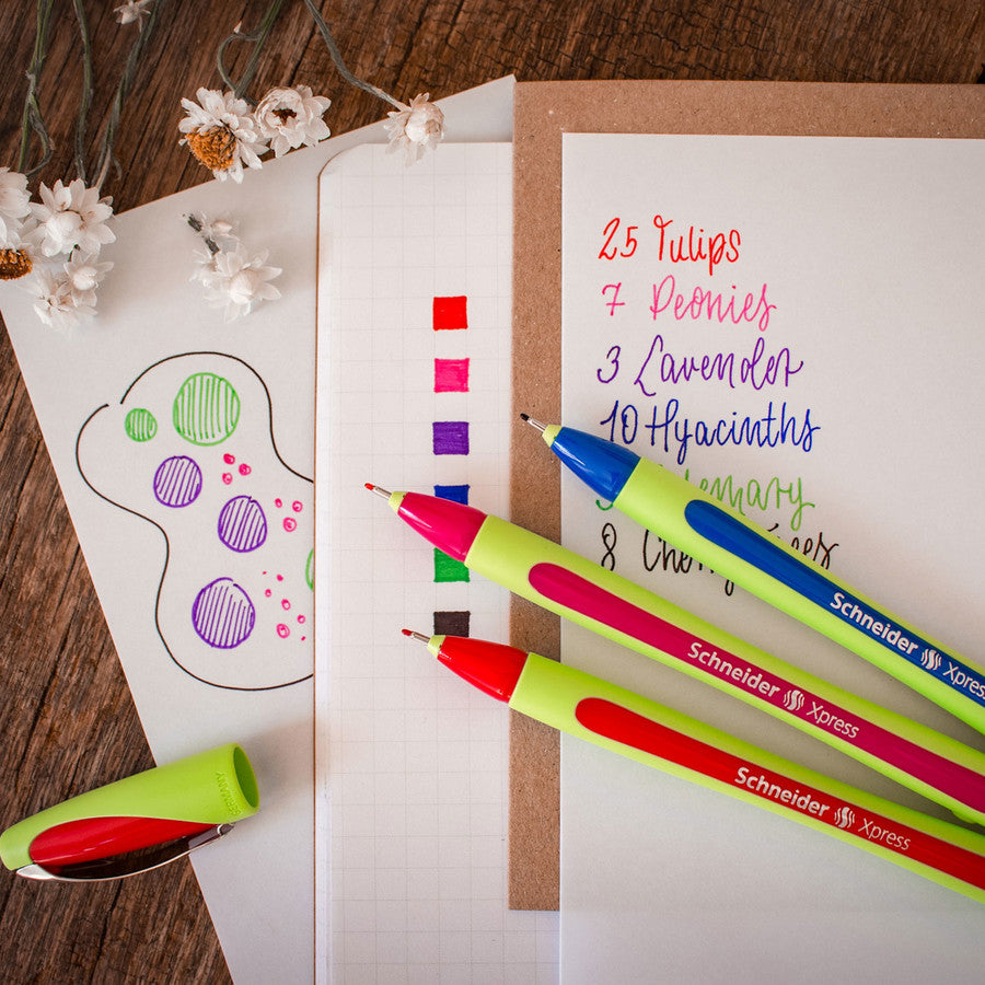 Schneider AG Schneider Xpress Fineliner 0,8 mm – blau – dokumentenecht