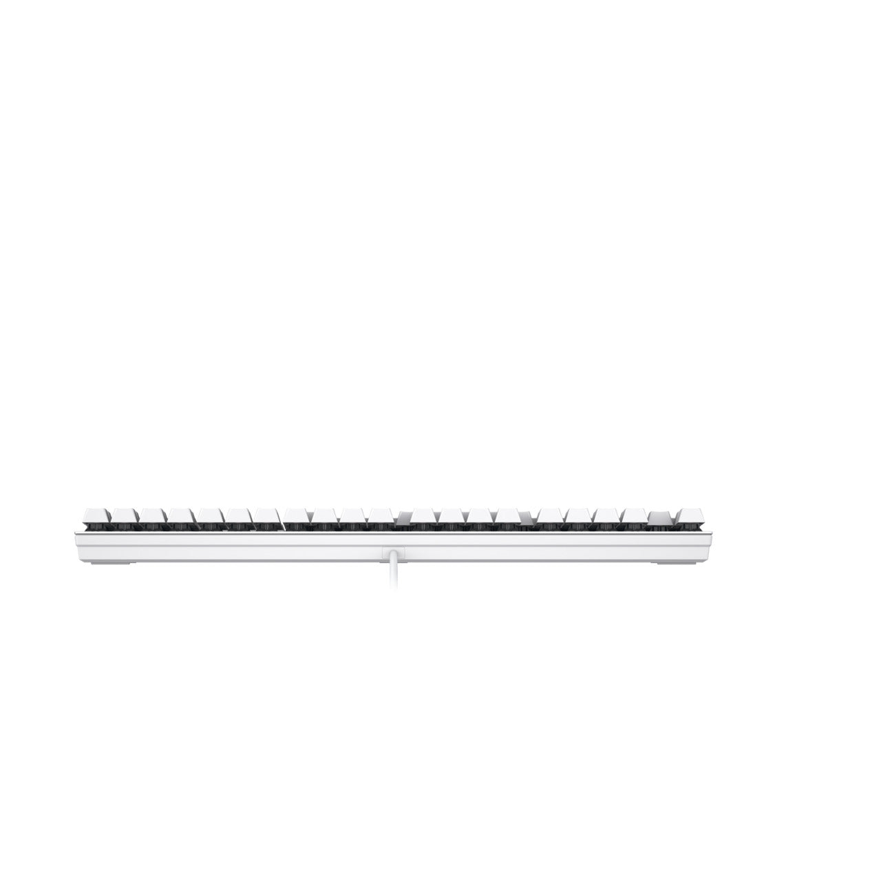 CHERRY KC 200 MX – Tastatur, DE-Layout (DE), mechanisch (Cherry MX Silent Red), Weiss/Silber