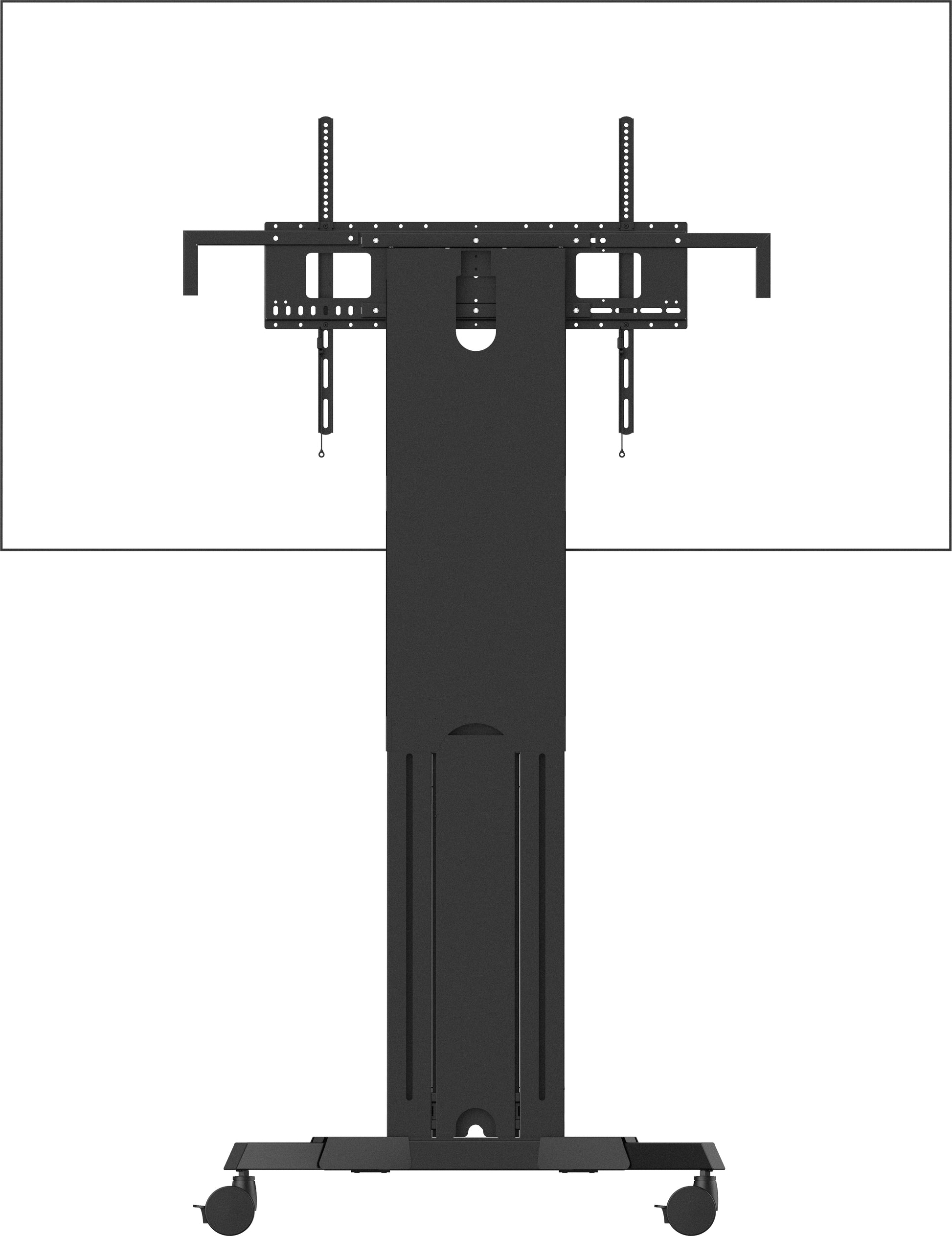 Vision TV-Wagen – bis 90" – VESA 800×600 – bis 110 kg, mit Rollen – VFM-F51T